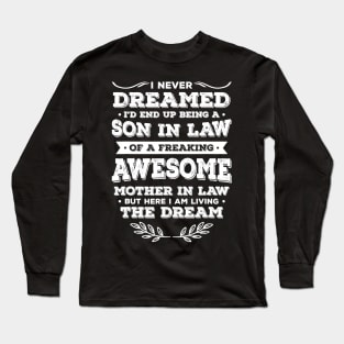 Proud Son In Law - Gift for Son In Law Long Sleeve T-Shirt